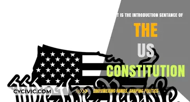 The US Constitution: Its First Sentence Explained