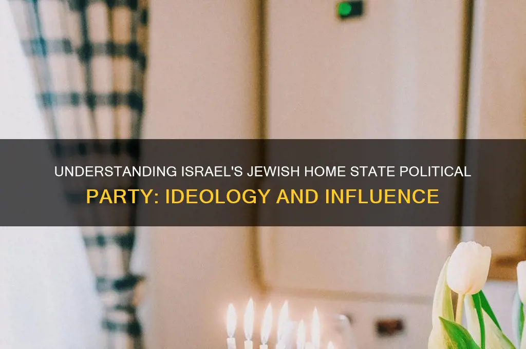 what is the jewish home state political party in israel
