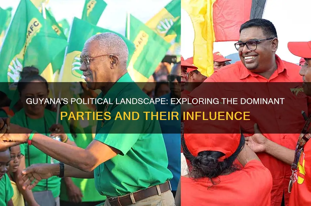 what is the largest political parties in guyana