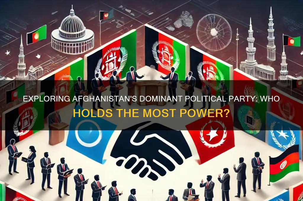 what is the largest political party in afghanistan