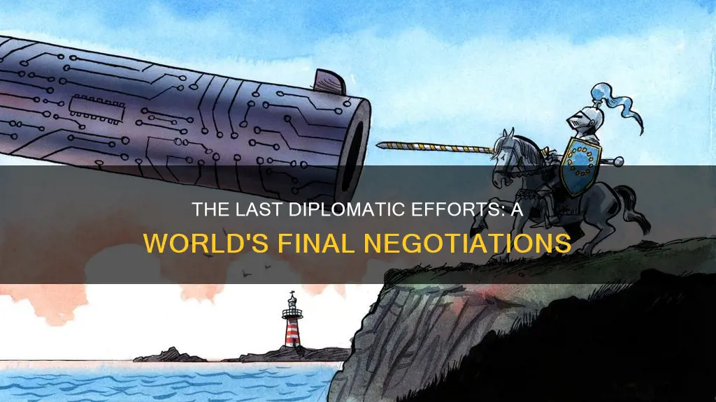 what is the last act of diplomacy