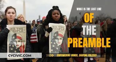 The Last Line: Understanding the Preamble's Conclusion