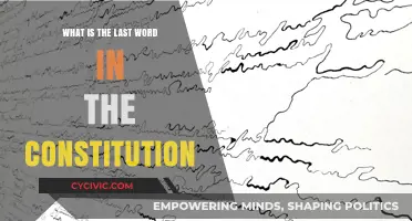 The Constitution's Last Word: A Powerful Conclusion