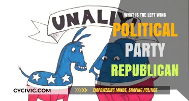 Understanding the Republican Party's Left-Wing Political Stance and Ideology