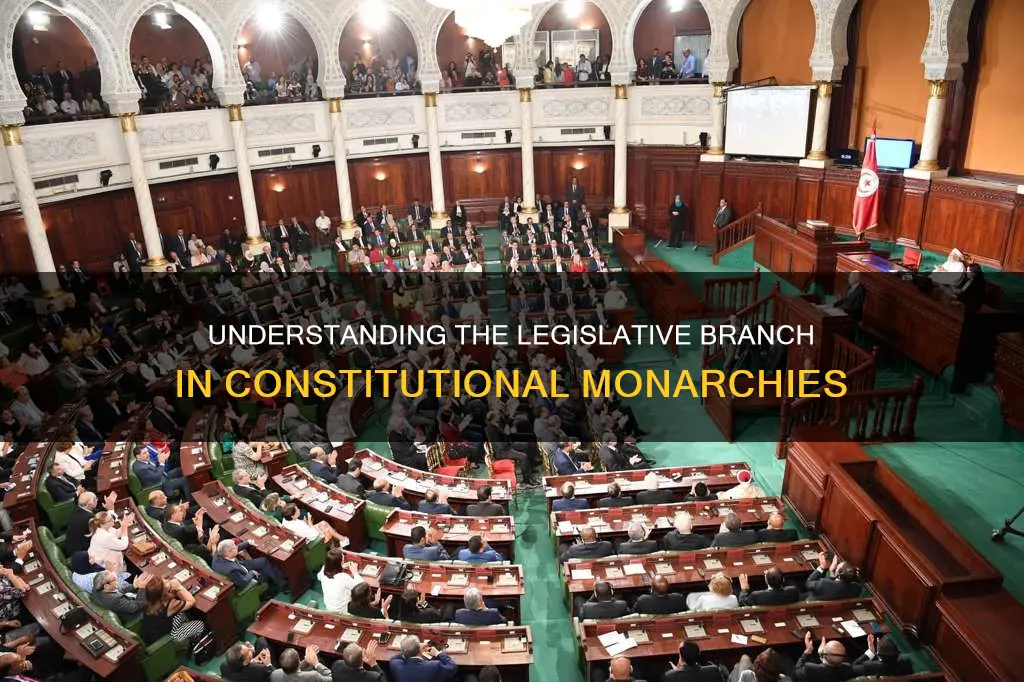 what is the legislative branch in a constitutional monarchy