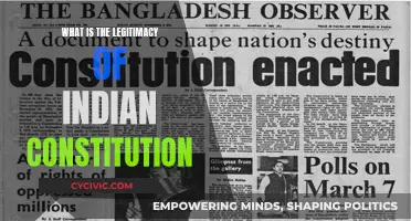 Legitimacy of Indian Constitution: A Democratic Journey