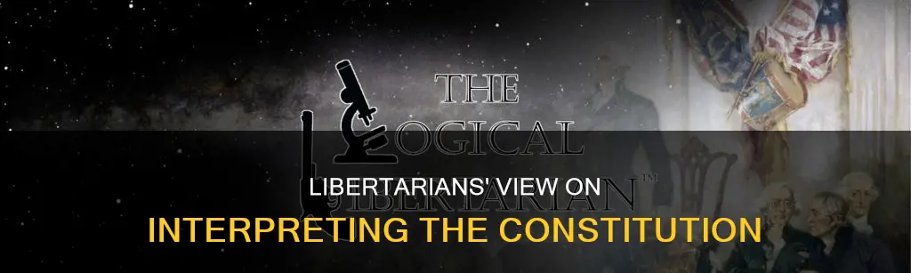 what is the libertarian stance on interpreting the constitution