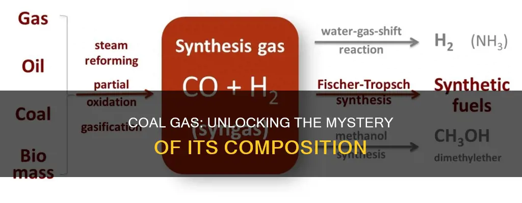 what is the main constitution of coal gas