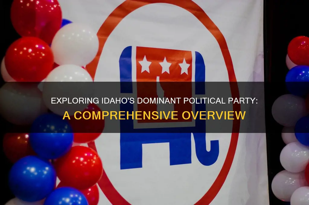 what is the main political party of idaho