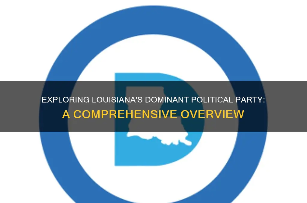what is the main political party of louisiana