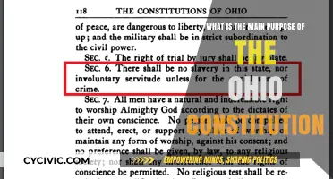 Understanding Ohio's Constitution: Its Core Purpose and Principles