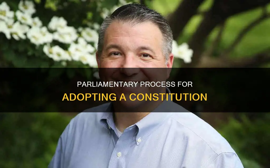 what is the mode of adopting the constitution through parliament