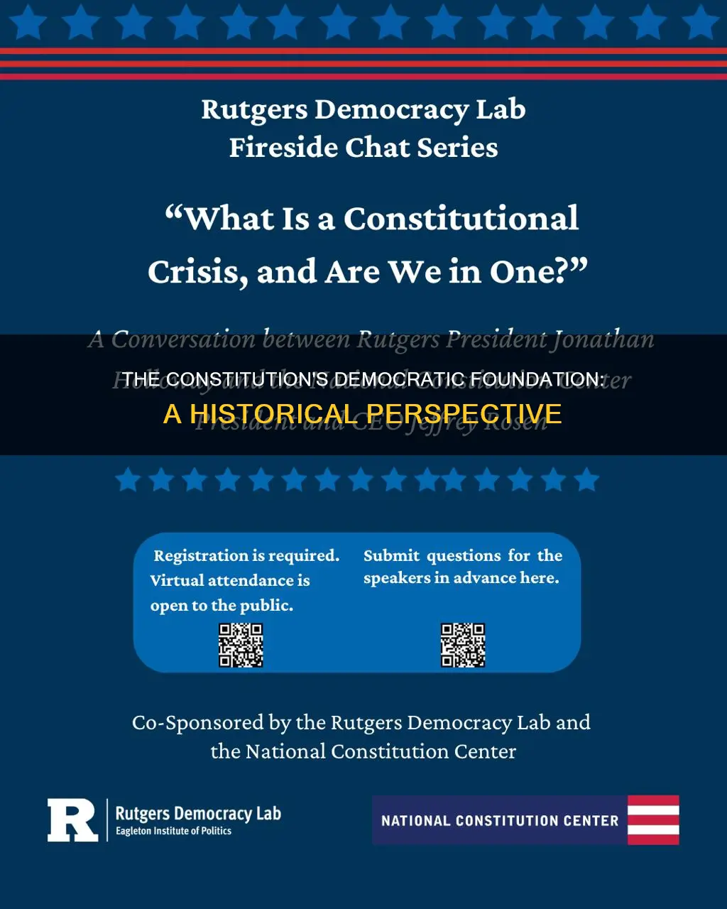 what is the most democratic feature of the original constitution