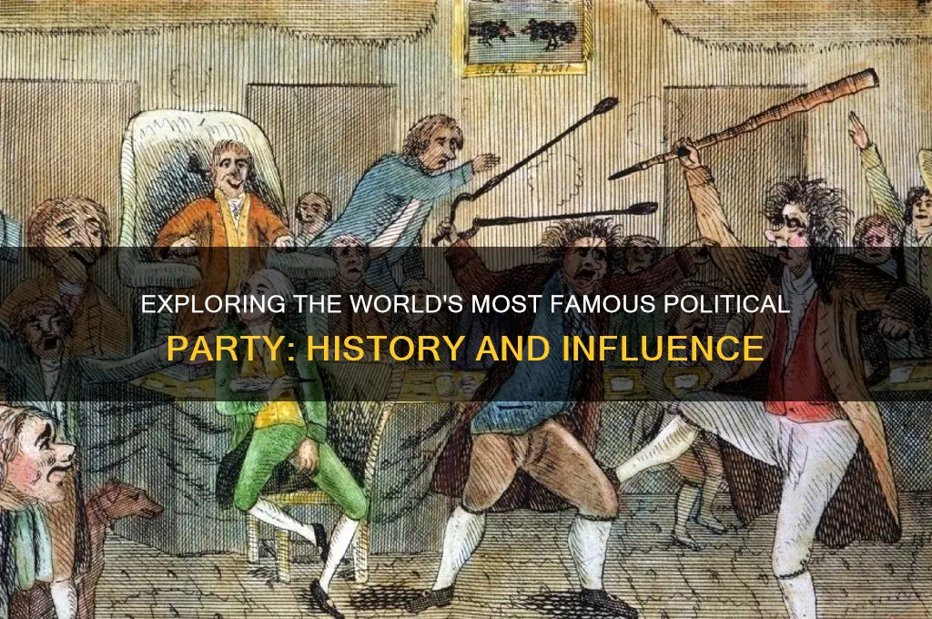 what is the most famous political party