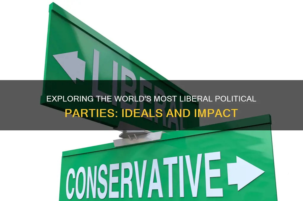 what is the most liberal political party