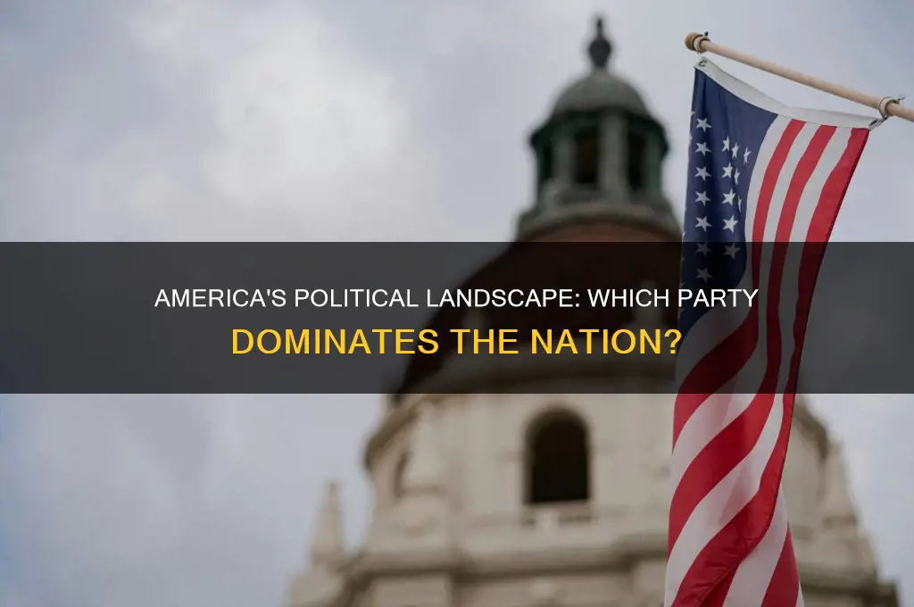 what is the most popular political party in america