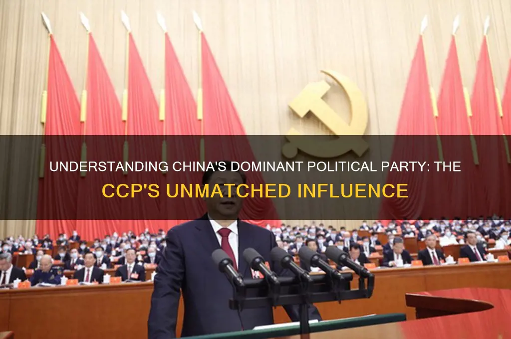 what is the most popular political party in china