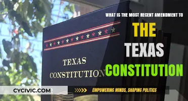 Texas Constitution: The Latest Amendment Explained