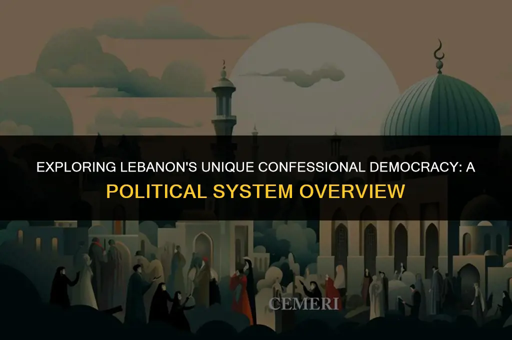 what is the name for the lebanon political system
