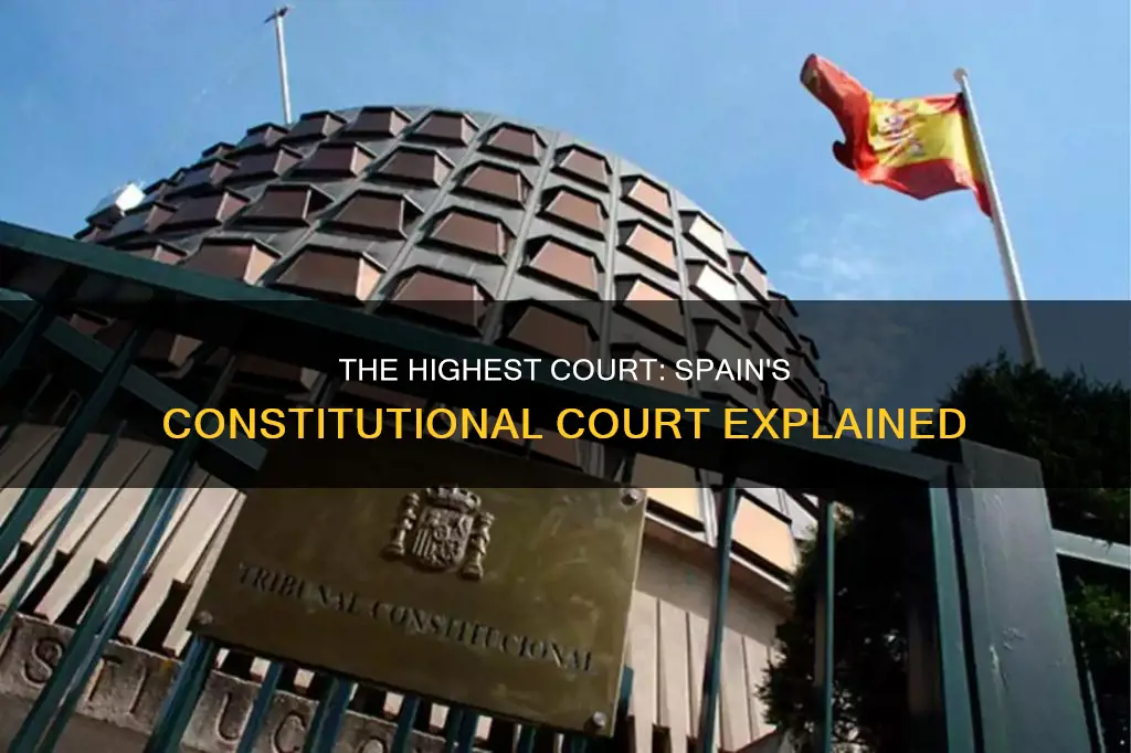 what is the name of spains constitutional court