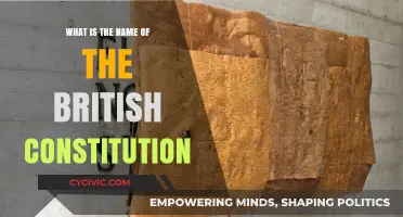 The Unwritten British Constitution: What's in a Name?