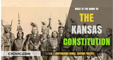 Kansas Constitution: A Historical Document's Name