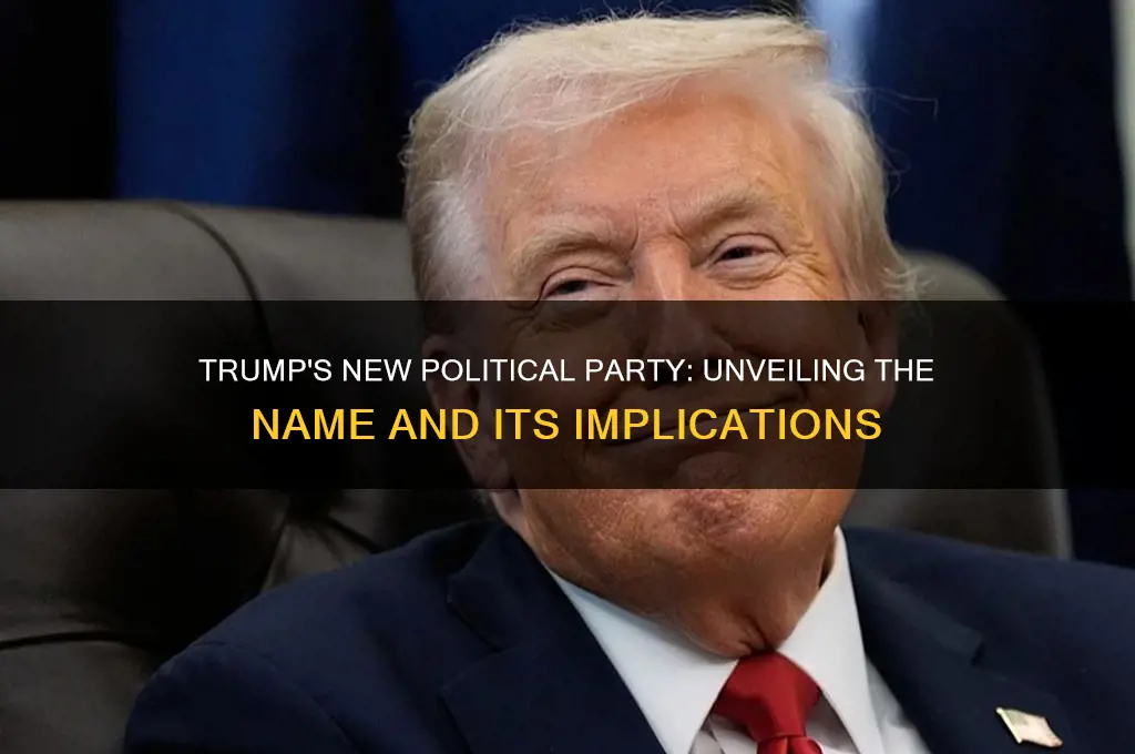 what is the name of trump