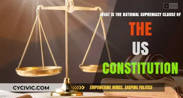 Understanding the US Constitution's National Supremacy Clause