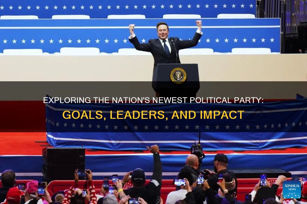 what is the nations newest political party