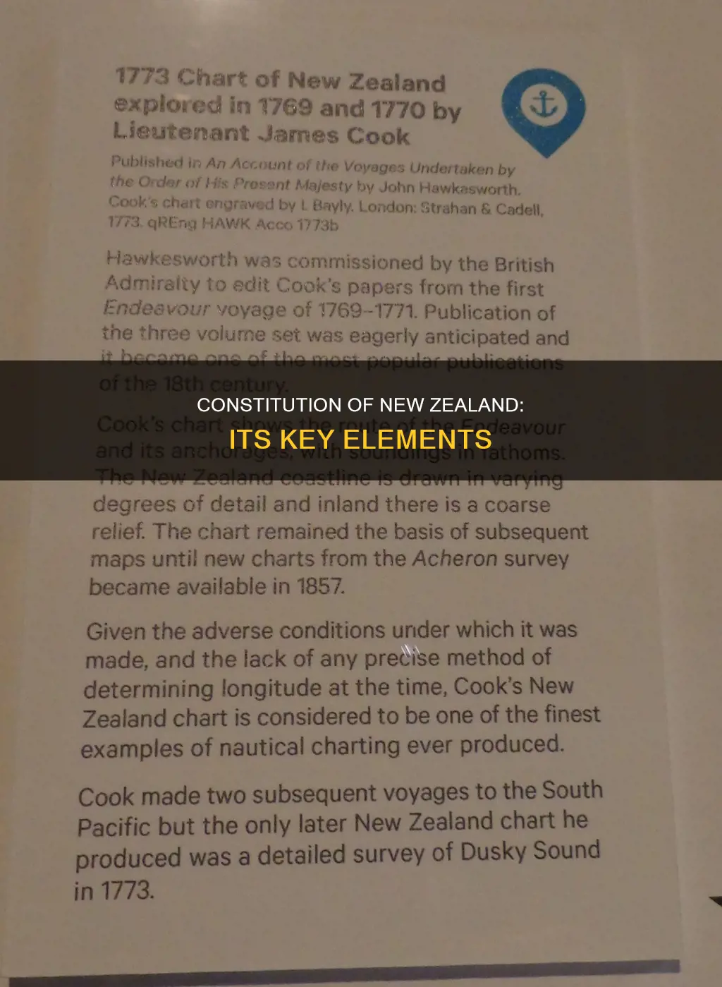 what is the new zealand constitution made up of