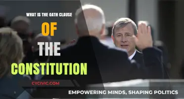 Oath Clause: Understanding the Constitution's Mandate