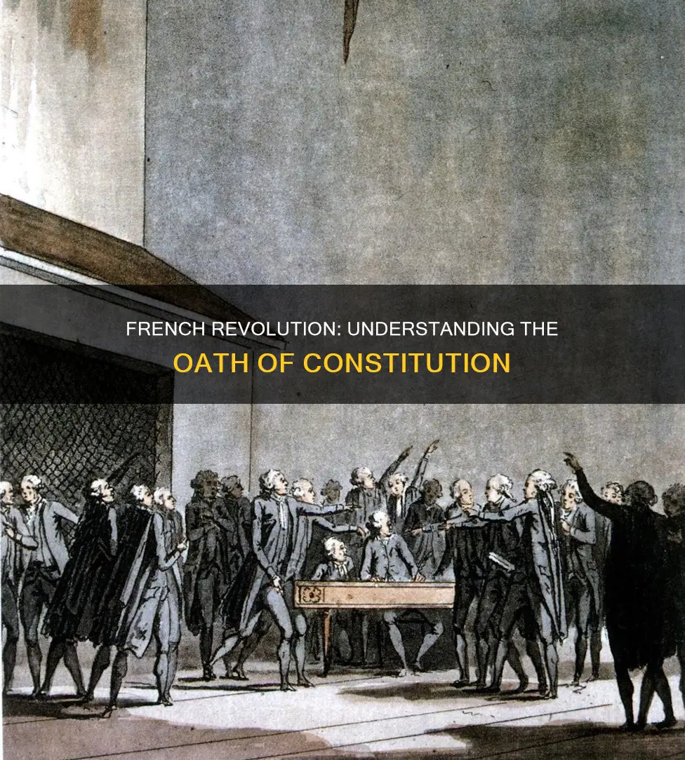 what is the oath of constitution french revolution