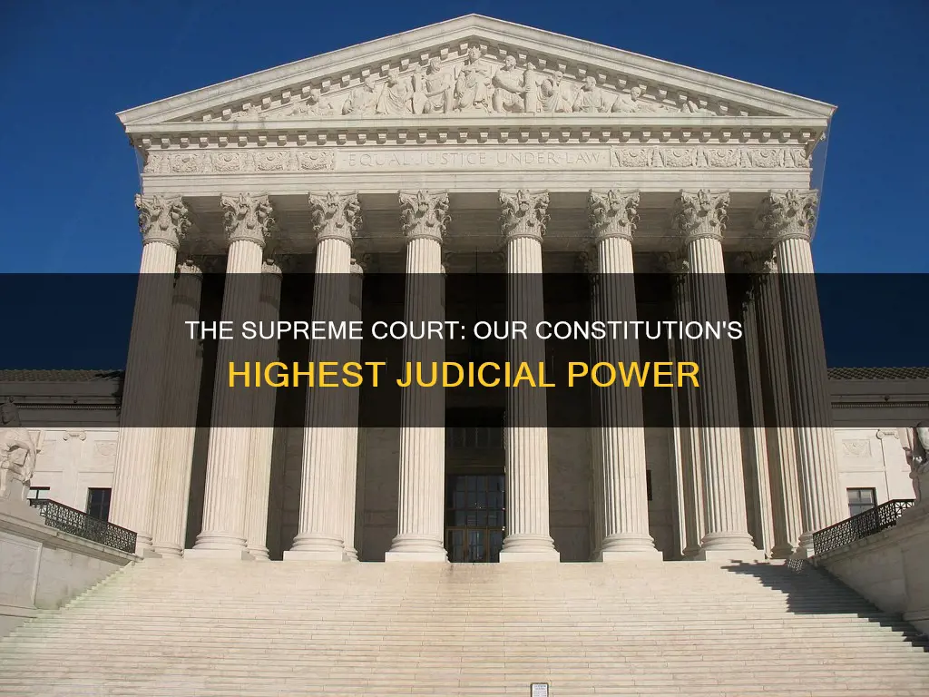 what is the only court guaranteed by the constitution