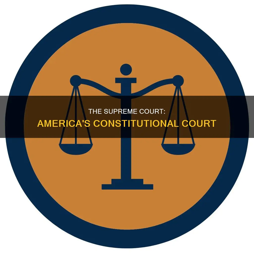 what is the only court system established in the constitution