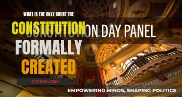 The Supreme Court: Our Constitution's Formal Creation