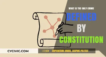 The Constitution's Singularly Defined Crime: Understanding Its Impact
