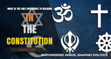 The Constitution's Singular Religious Reference