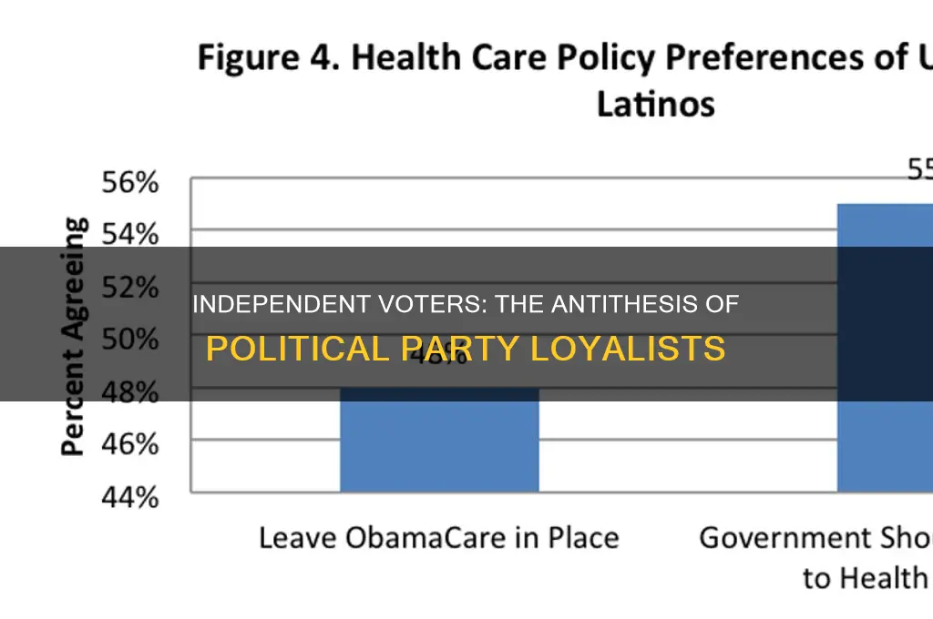 what is the opposite of of the political party loyalists