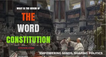 The Constitution's Etymology: Uncovering the Word's Roots