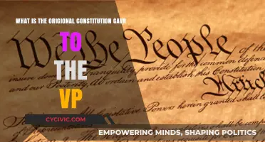 VP Powers: The Original Constitution's Vision