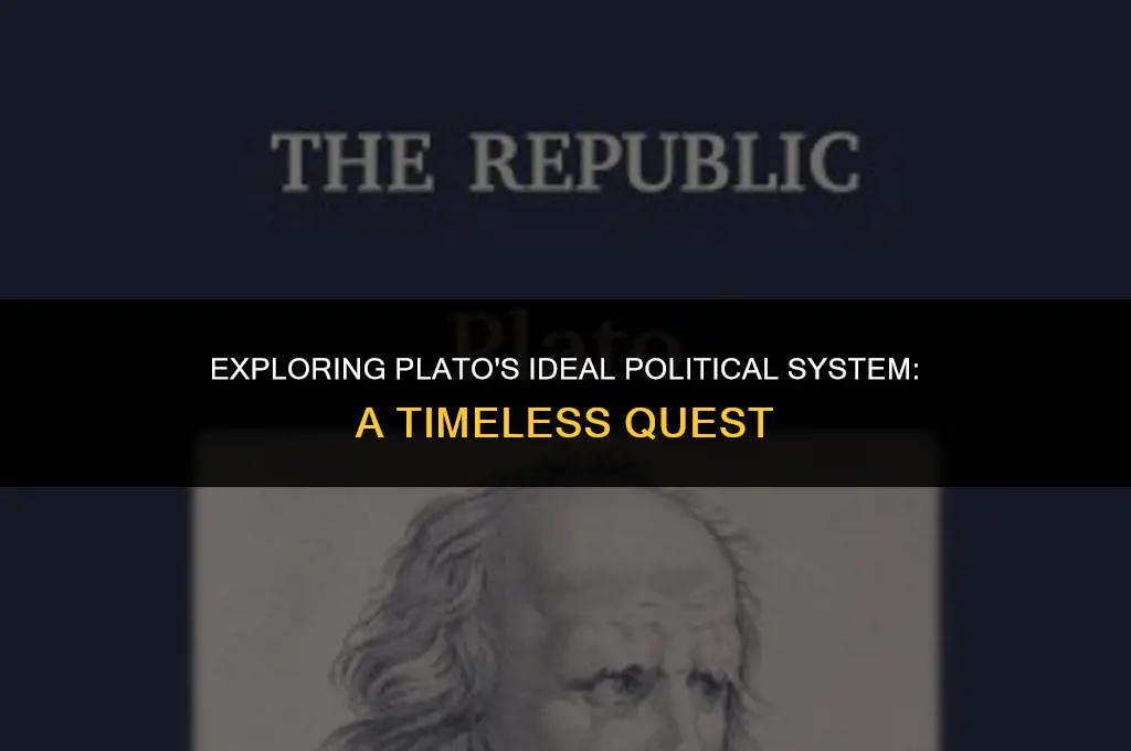 what is the perfect political system by plato