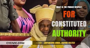 Understanding Respect for Constituted Authority