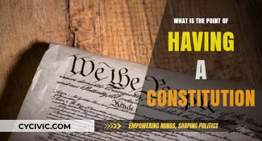 Why Constitutions Matter: A Nation's Foundation
