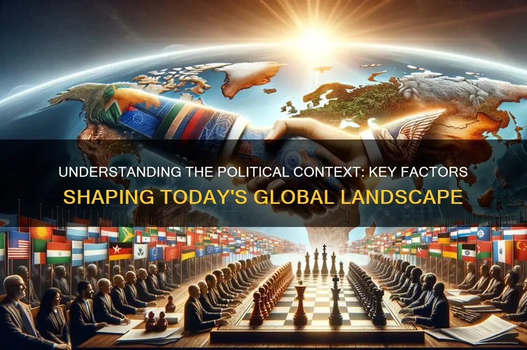 what is the political context