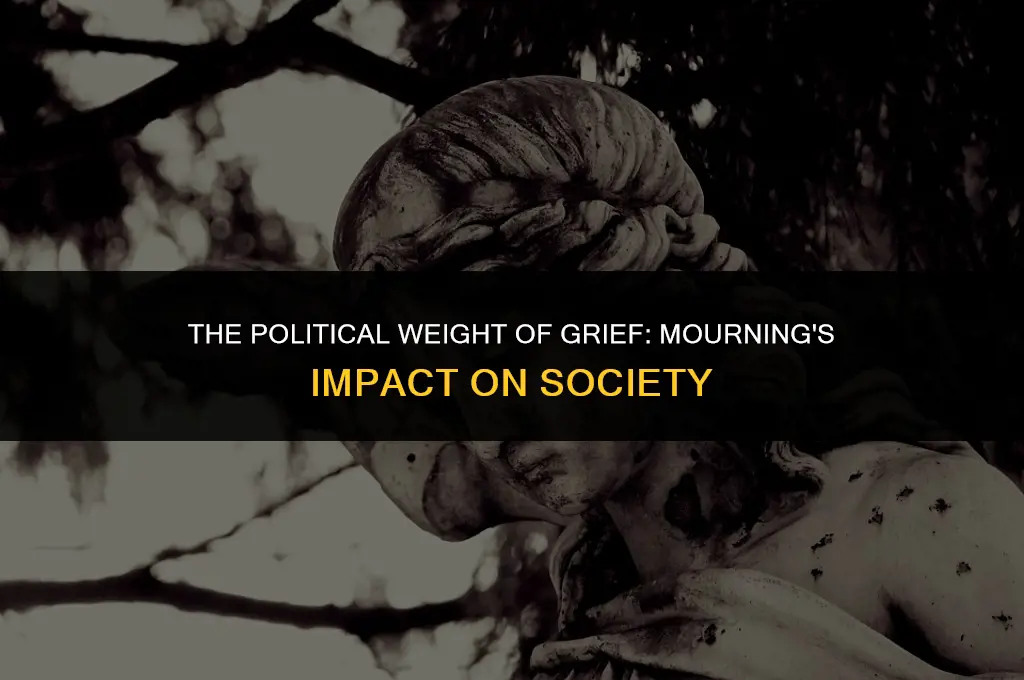 what is the political import of grief mourning
