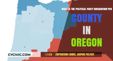 Oregon's Political Landscape: County-by-County Party Breakdown Explained