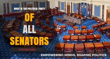 Exploring the Political Affiliations of Every U.S. Senator Today