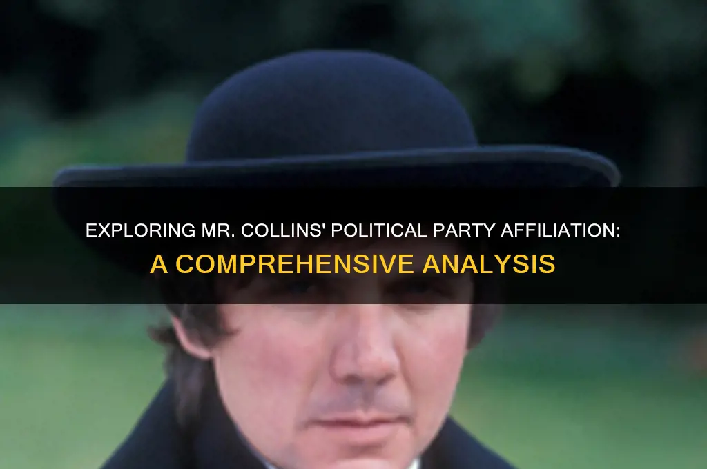 what is the political party of mr collins