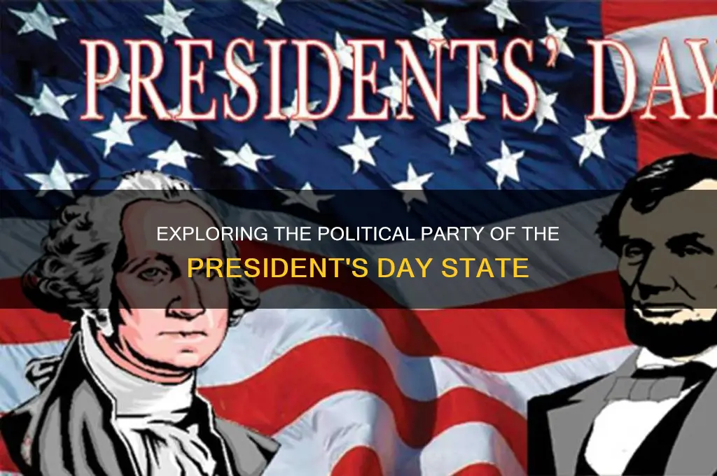 what is the political party of the president day state