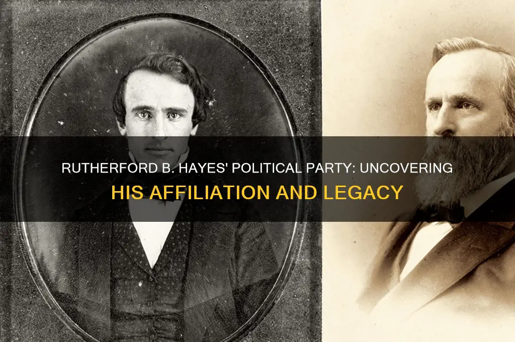 what is the political party rutherford b hayes